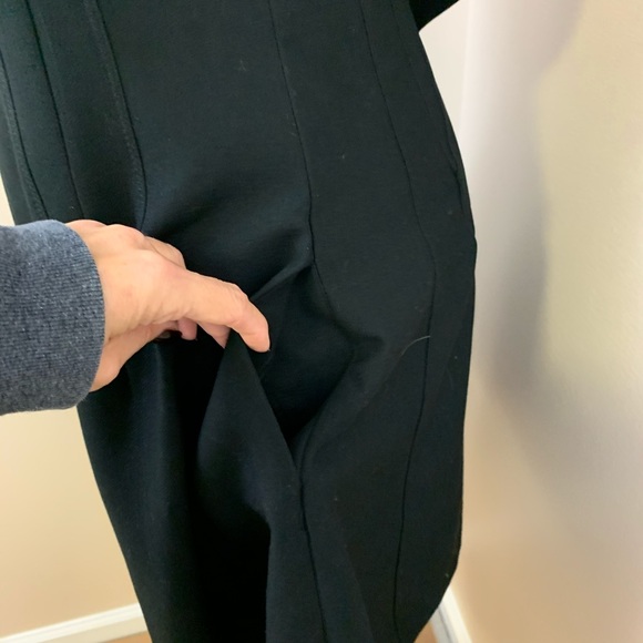 New Banana Republic black skater dress size 4 - Picture 4 of 8